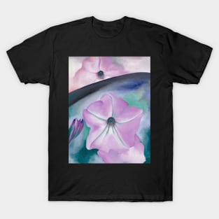 High Resolution Petunias No. 2 by Georgia O'Keeffe T-Shirt